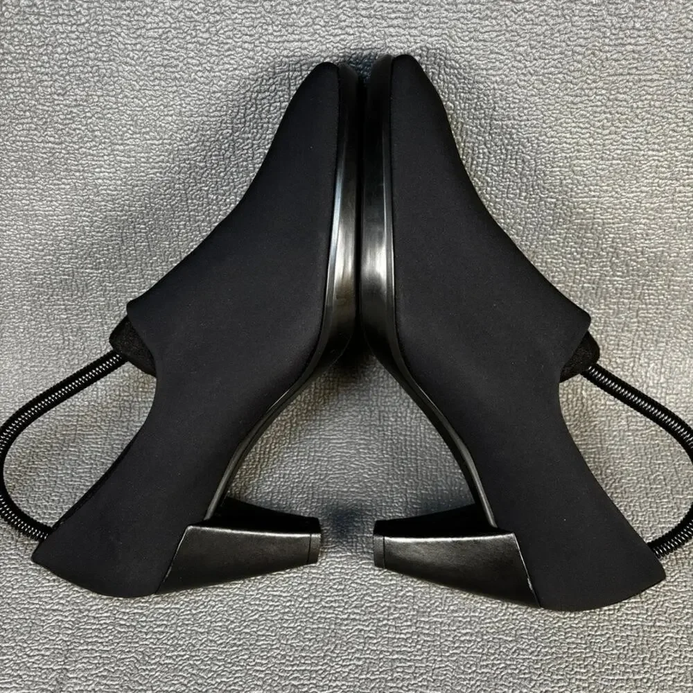ECCO Shape 55 Shootie 26805351707 Size 10 Women`s Black Heels Pumps